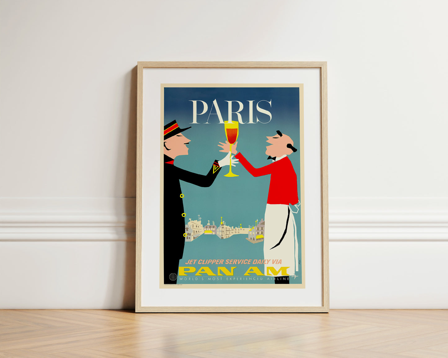 Paris, Pan American, 1950s [Tchin-Tchin!].