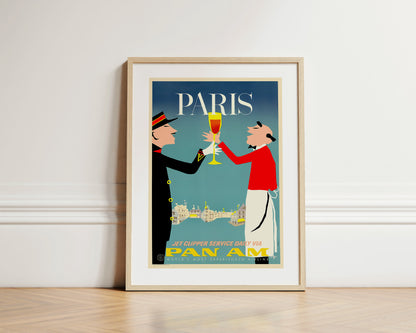 Paris, Pan American, 1950s [Tchin-Tchin!].