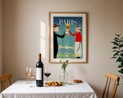 Paris, Pan American, 1950s [Tchin-Tchin!].