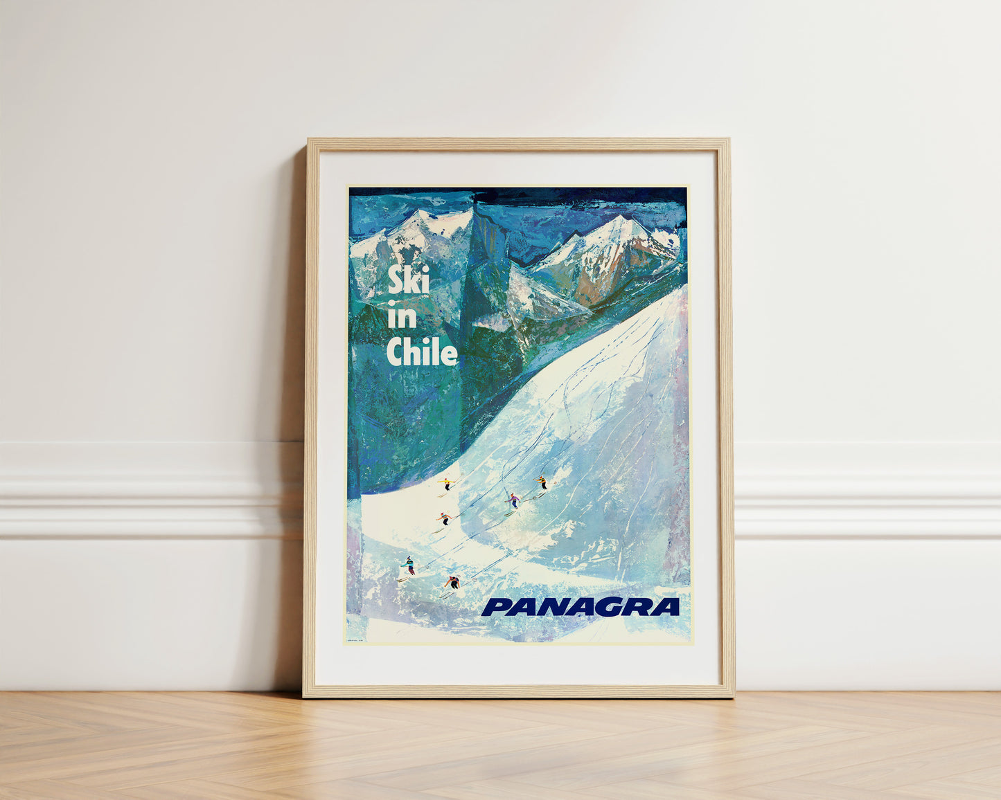 Ski in Chile, Panagra, 1960s.