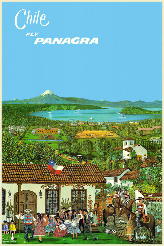 Chile, Panagra, 1960s.