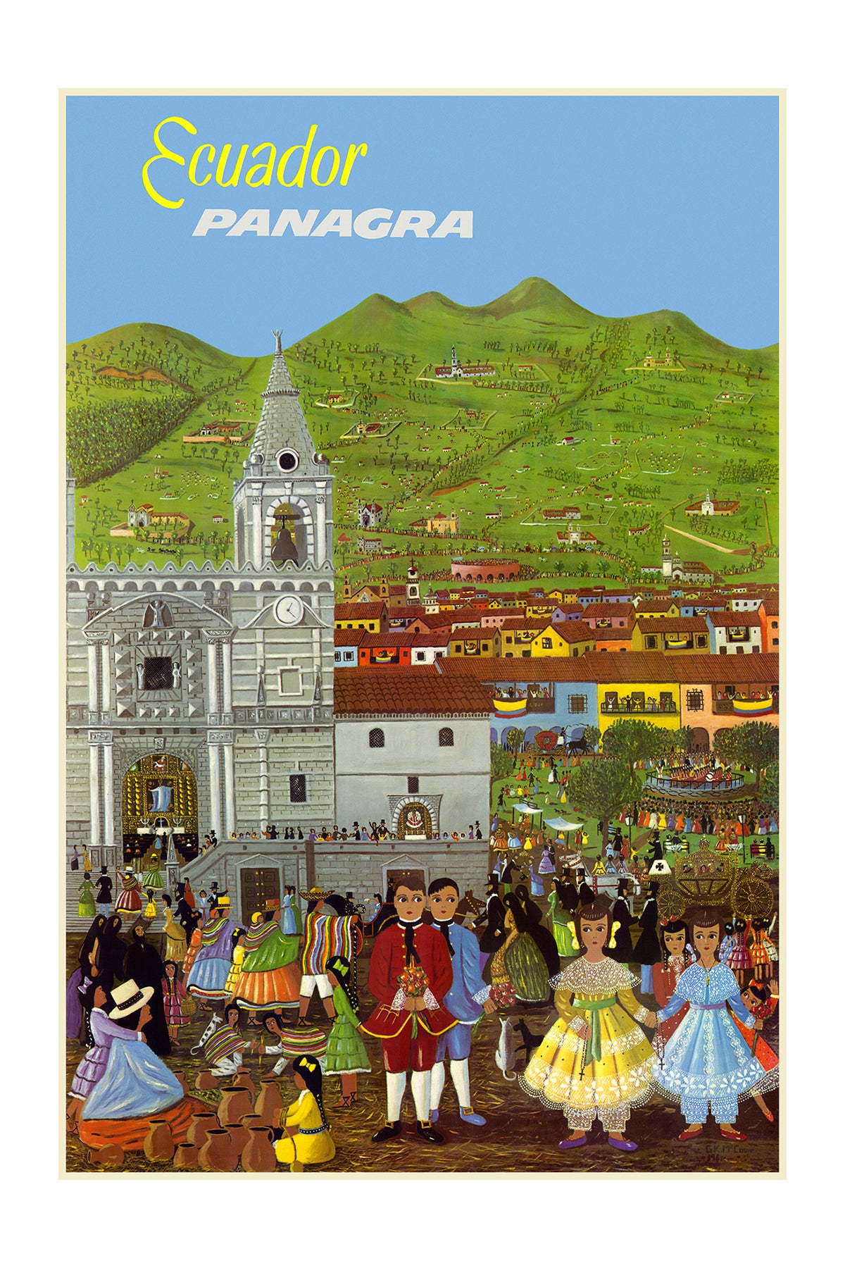 Ecuador, Panagra, 1960s.