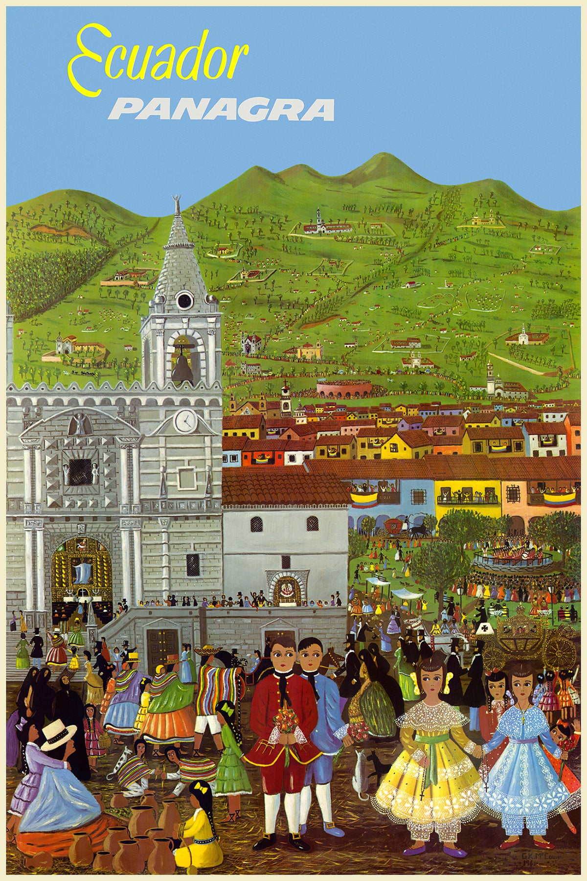 Ecuador, Panagra, 1960s.