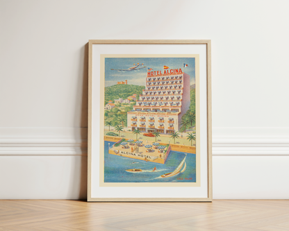 Hotel Alcina, Cala Major, Mallorca, 1950s.