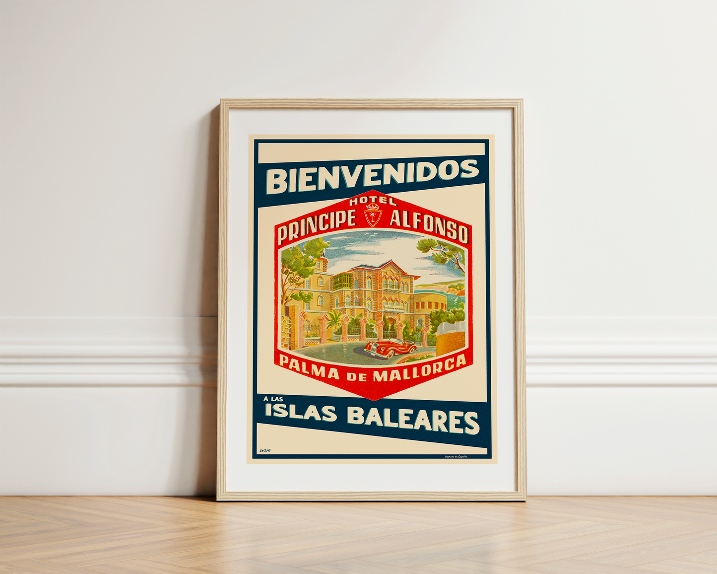 Hotel Principe Alfonso, Palma de Mallorca, 1950s.