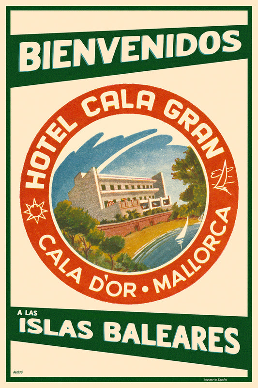 Hotel Cala Gran, Cala d'Or, Mallorca, 1960s.