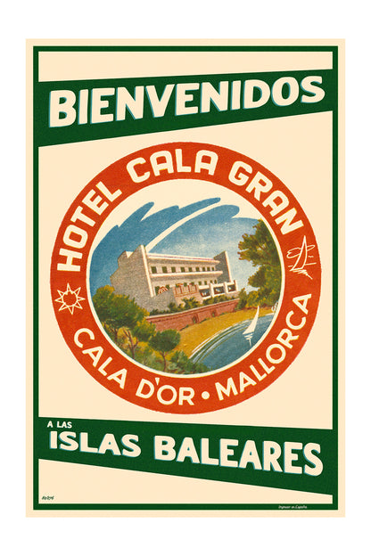Hotel Cala Gran, Cala d'Or, Mallorca, 1960s.
