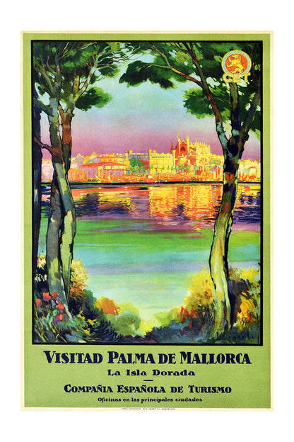 La Isla Dorada, Visitad Palma de Mallorca, 1926.