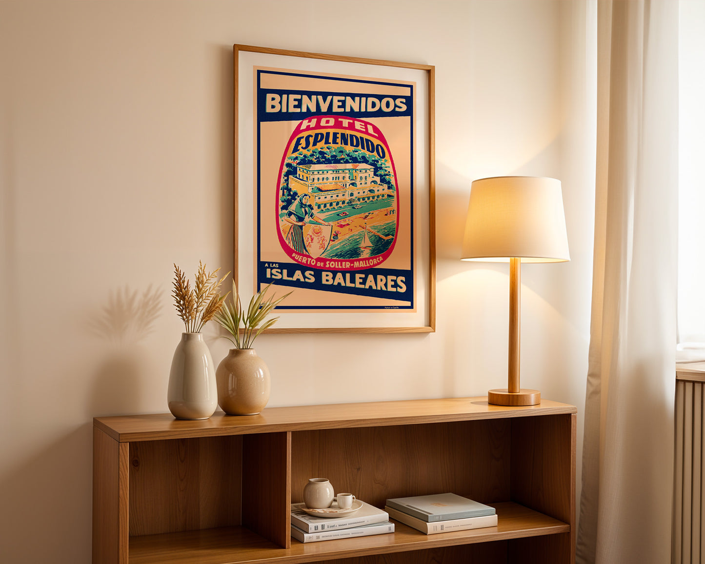 Hotel Espléndido, Puerto de Sóller, Mallorca, 1960s.