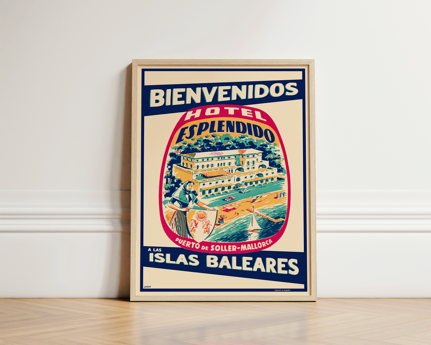 Hotel Espléndido, Puerto de Sóller, Mallorca, 1960s.