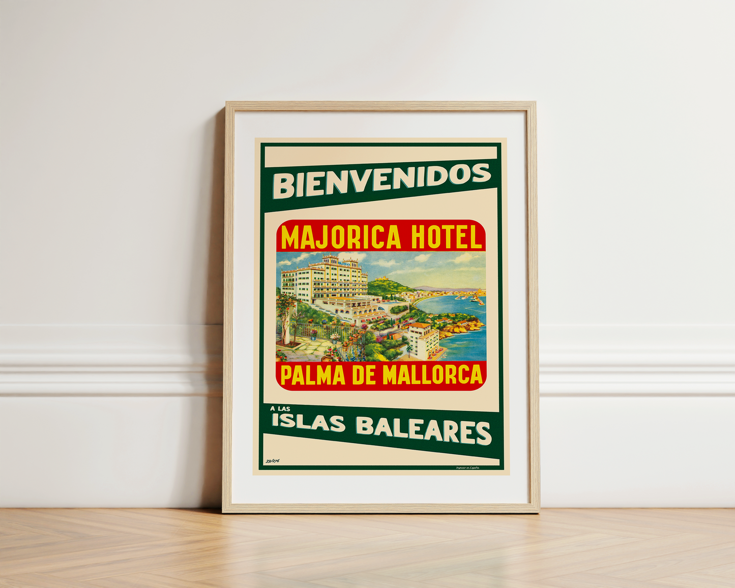 Majorica Hotel, Palma de Mallorca, 1950s.