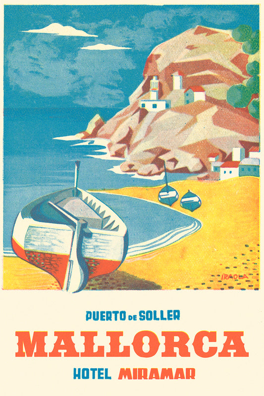Hotel Miramar, Puerto de Soller, Mallorca, 1960s.