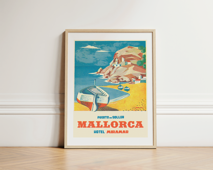 Hotel Miramar, Puerto de Soller, Mallorca, 1960s.