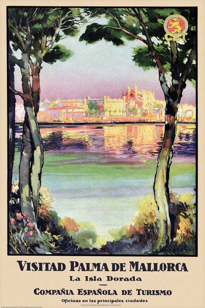 La Isla Dorada, Visitad Palma de Mallorca, 1926.