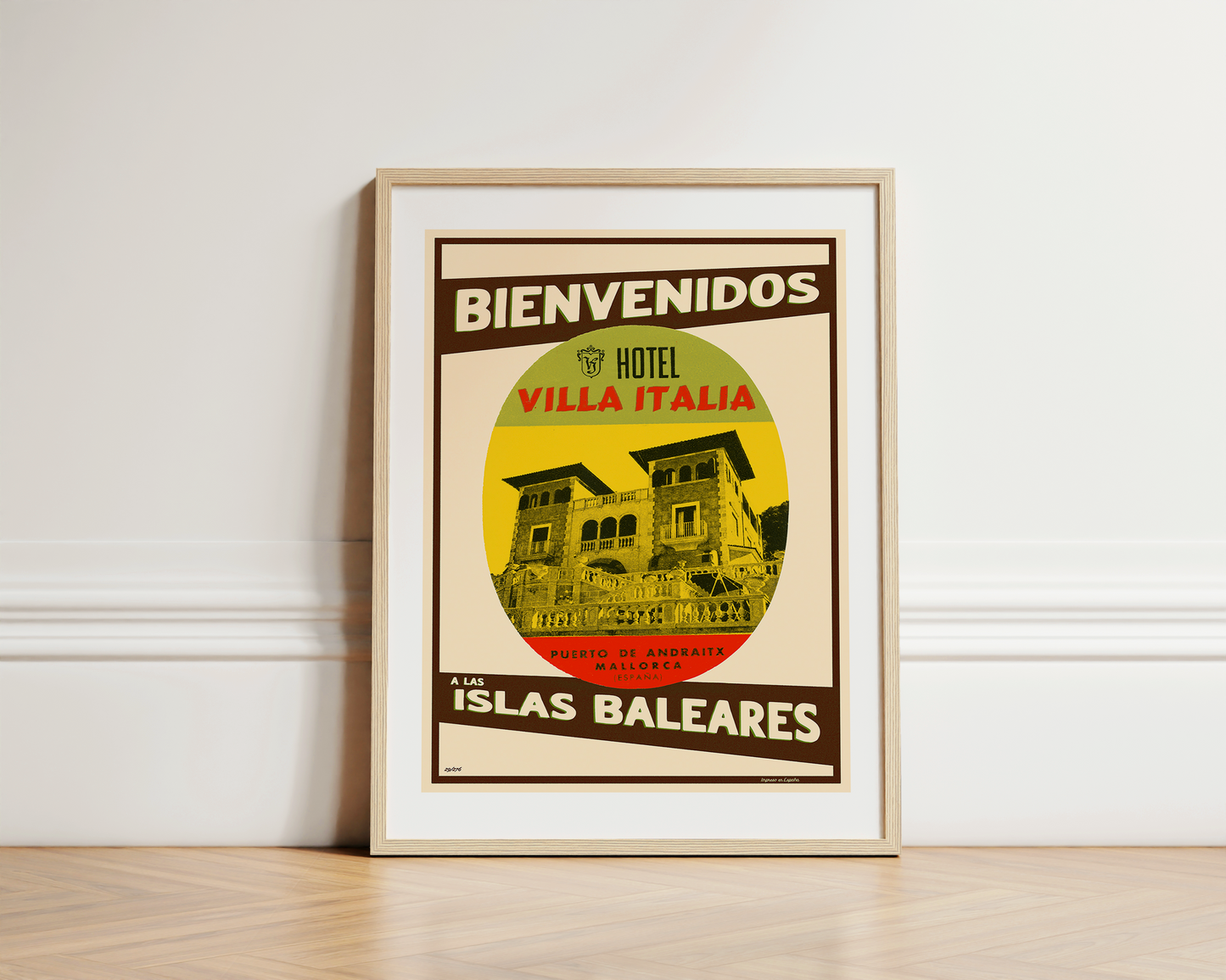 Hotel Villa Italia, Puerto de Andratx, Mallorca, 1960s.