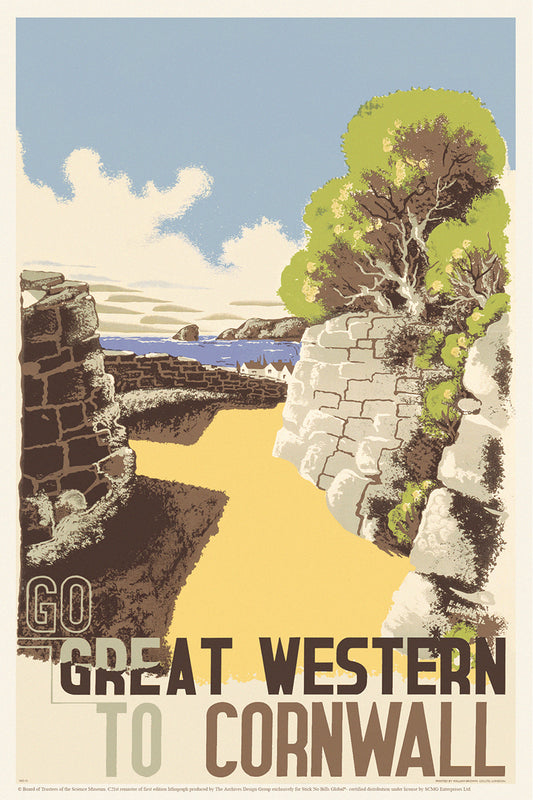 Go Great Western to Cornwall, 1933. [GWR]