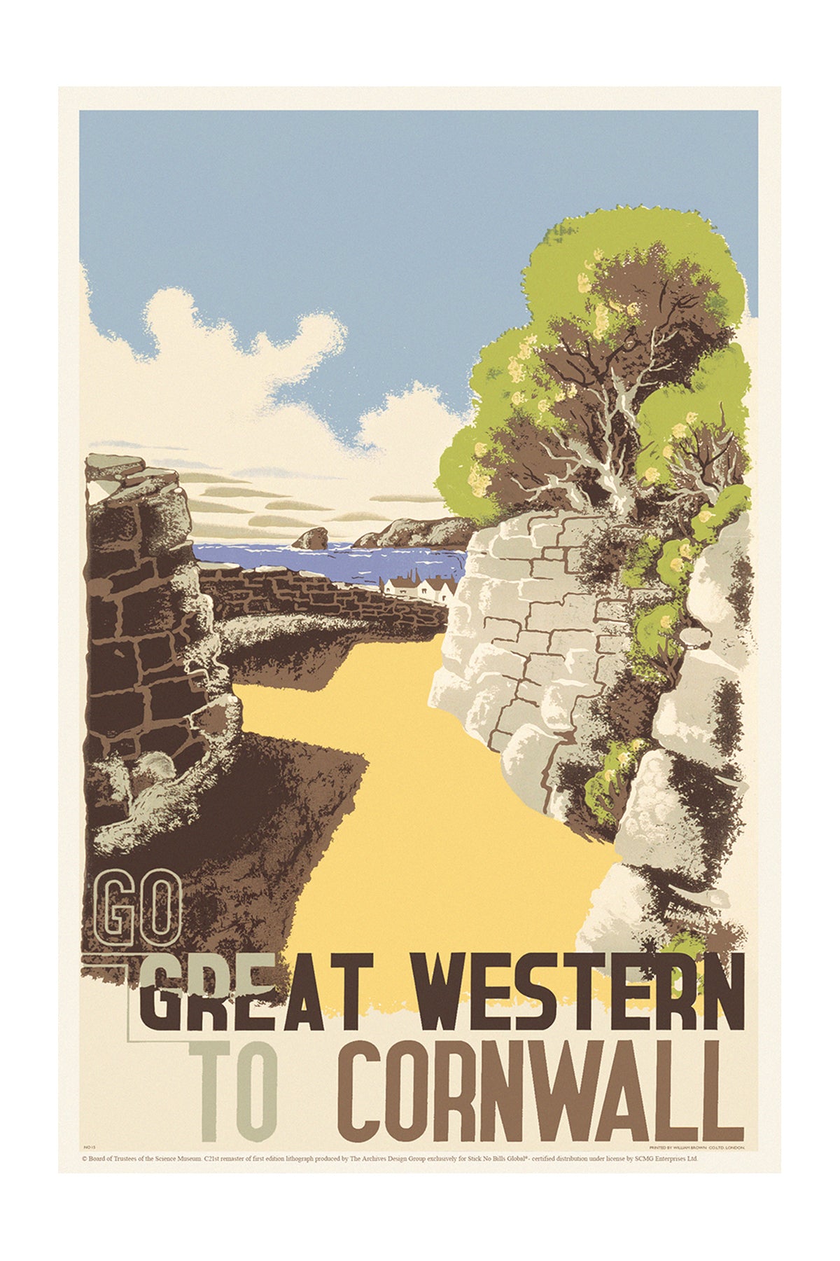 Go Great Western to Cornwall, 1933. [GWR]
