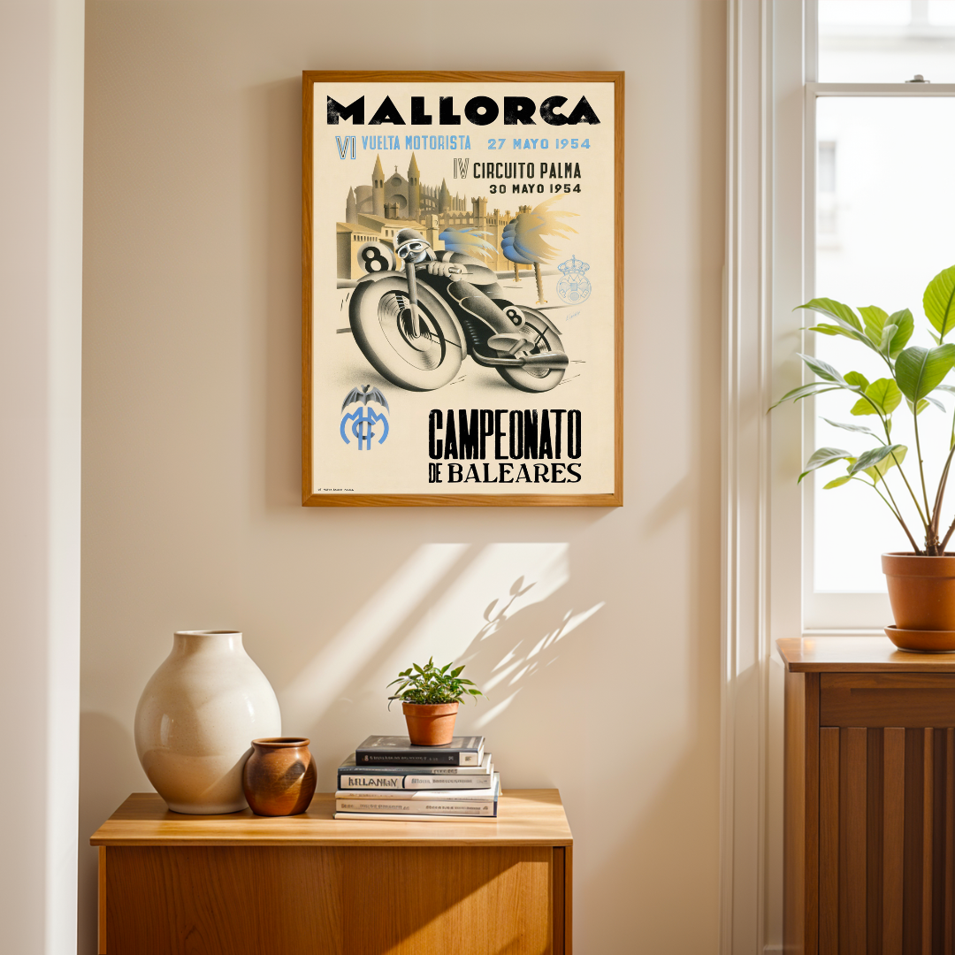 VI Vuelta Motorista a Mallorca, IV Circuito Palma, 1954.