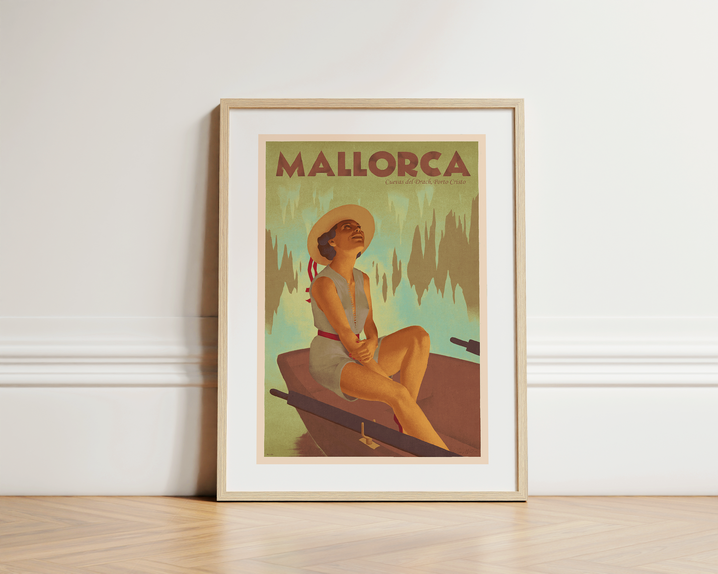 Maria, Cuevas Del Drach, 1950s.