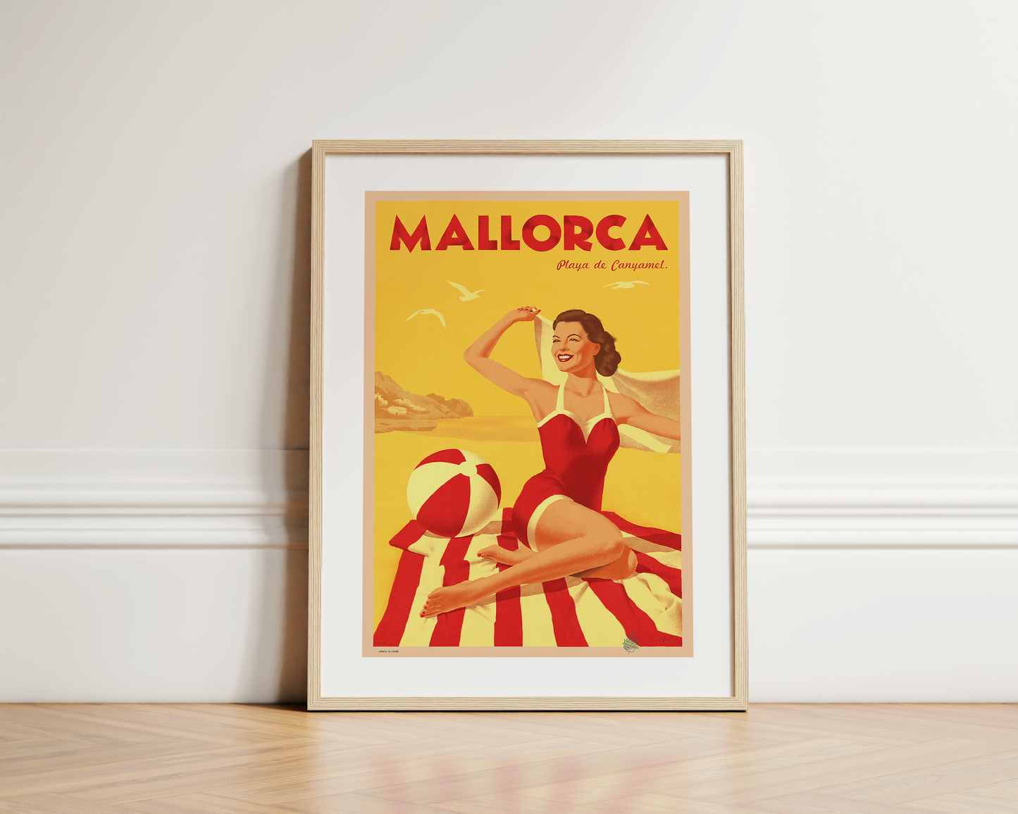 Allegra, Mallorca, Playa Canyamel, 1950s.