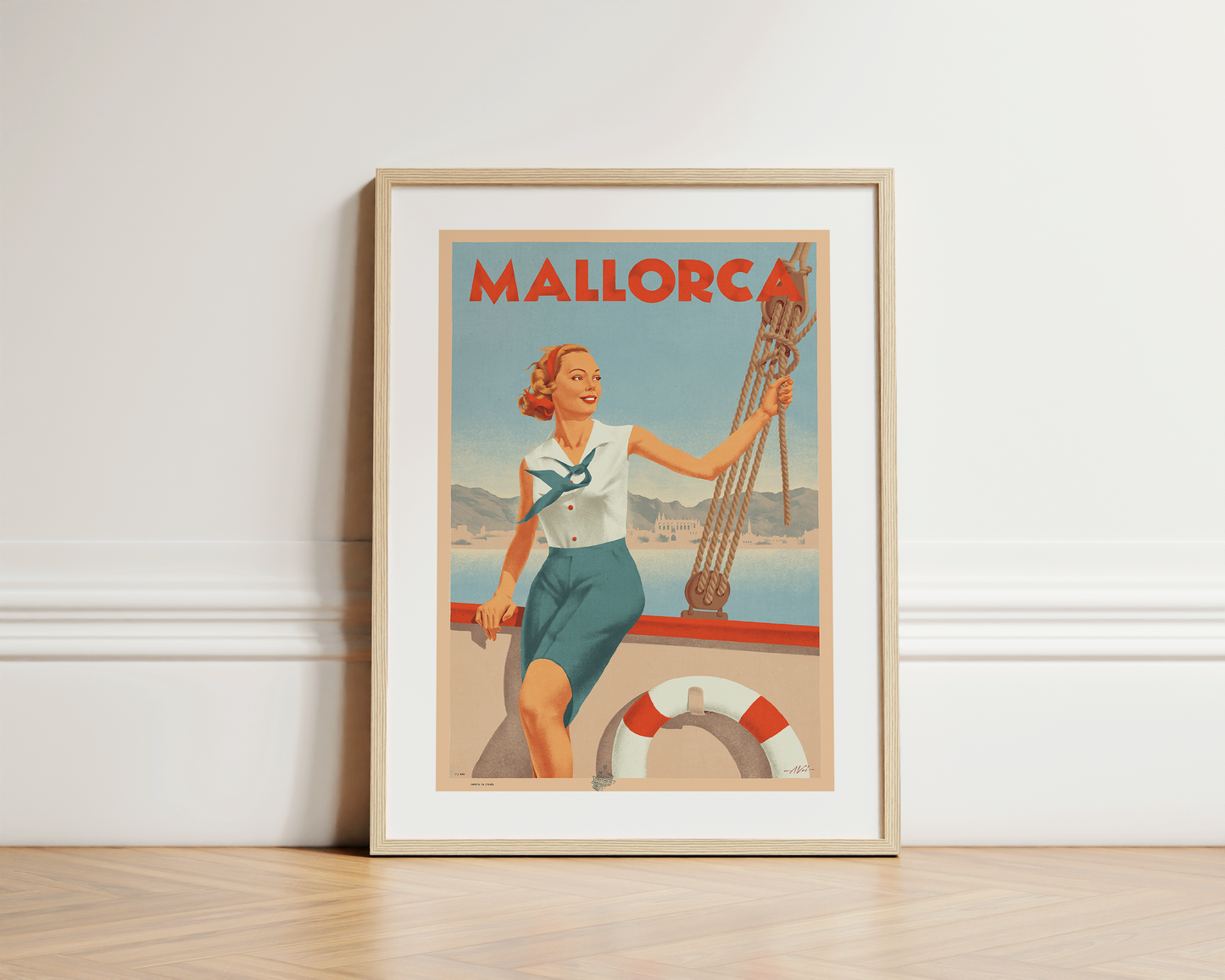 Bon Día Mallorca, Puerto De Palma, 1930s.