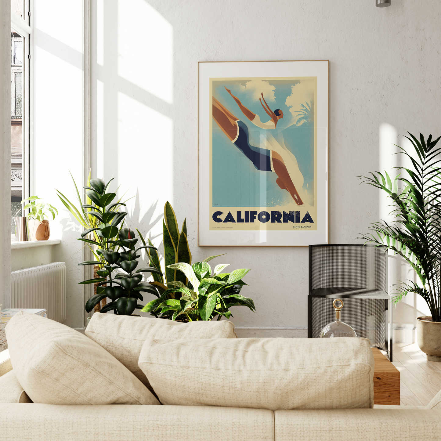 Twin Dive, California, USA.