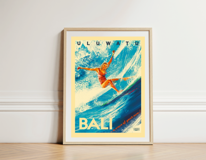 Radical Cutback, Uluwatu, Bali.