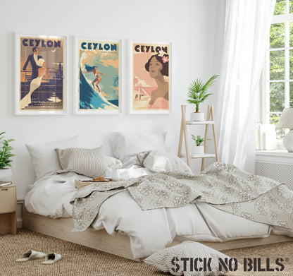 Good Night Ceylon, (Galle Fort, Nighttime), 1930s.