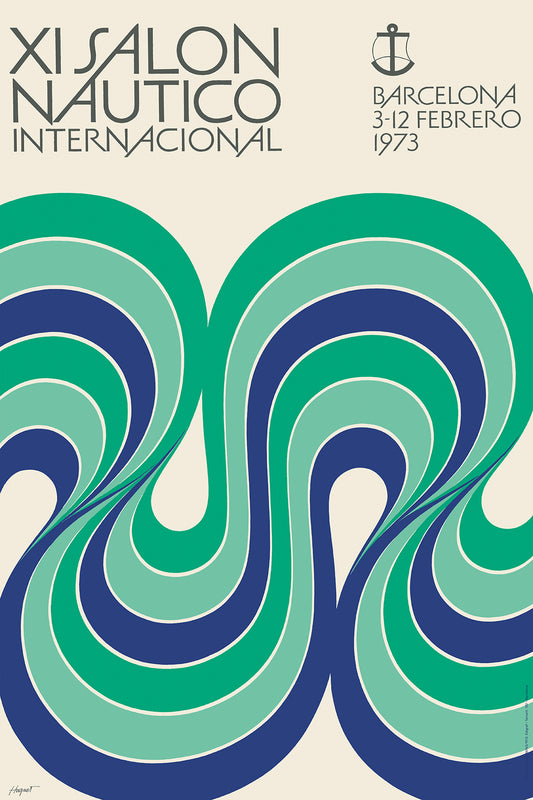 XI Salón Náutico Internacional, Barcelona, 1973.