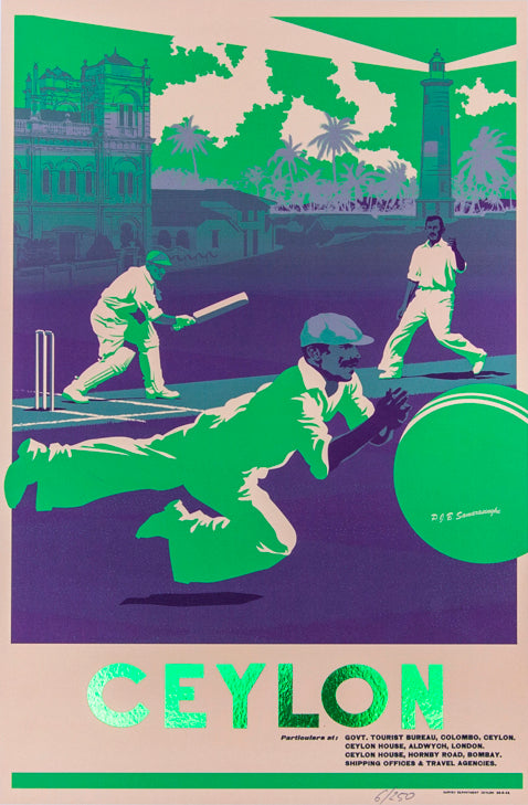 Bad Light - The Esplanade Galle Cricket Club, 1930s.
