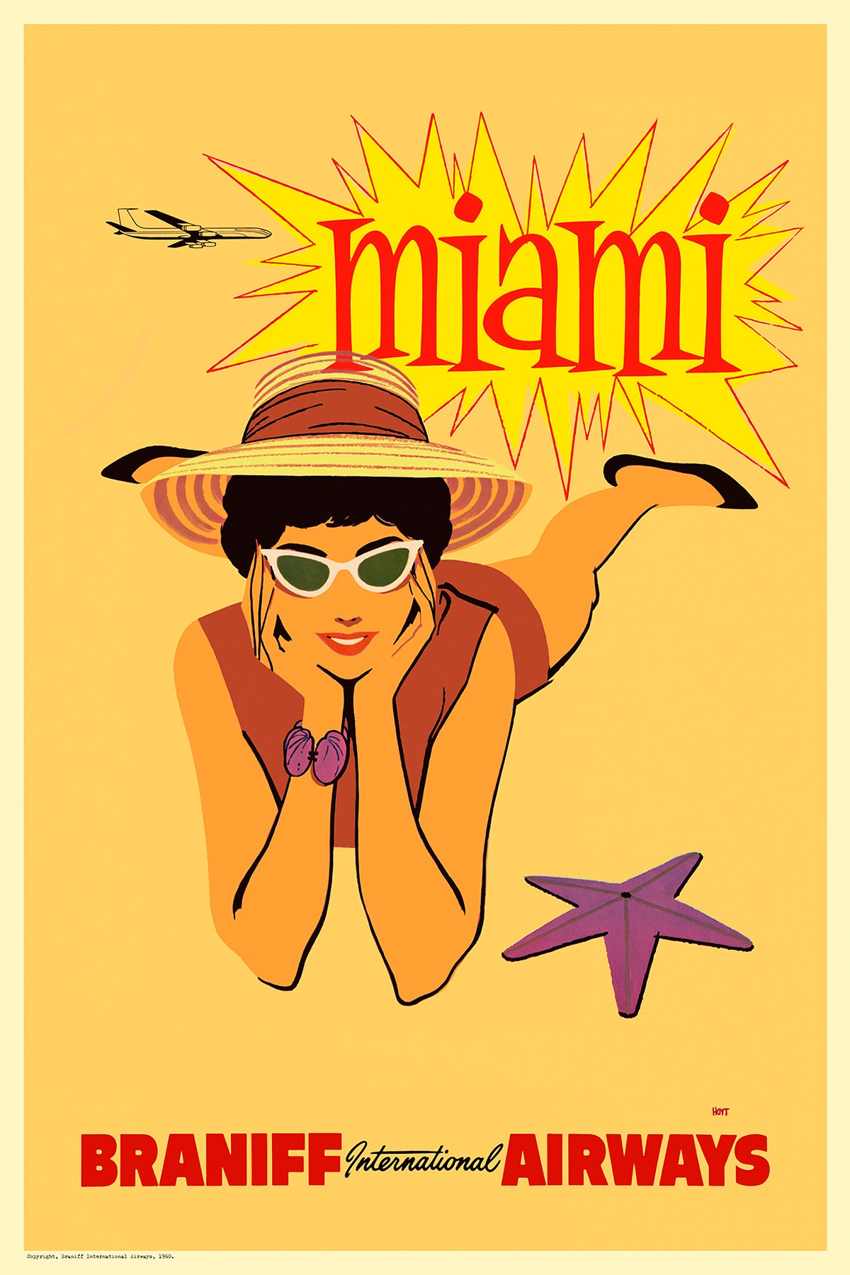 Miami, Braniff International Airways, 1960s [Starfish].