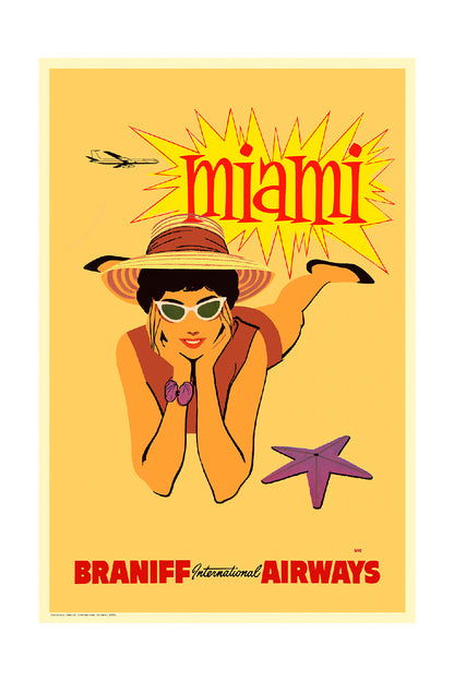 Miami, Braniff International Airways, 1960s [Starfish].