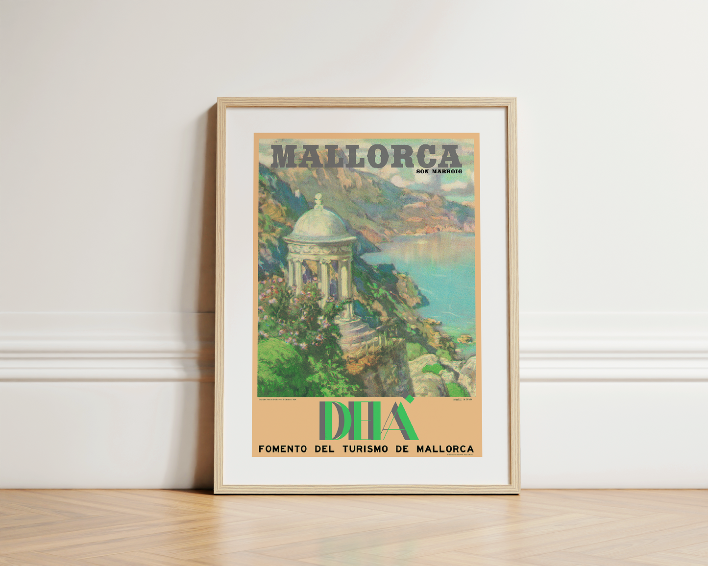 Deià, El Templete de Son Marroig, Mallorca, 1920s.