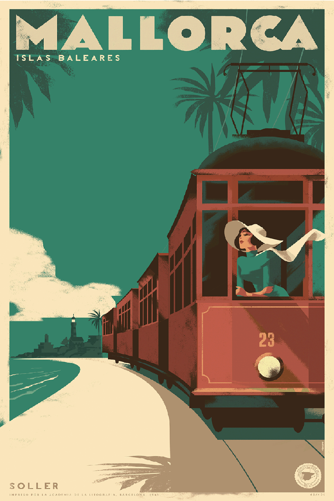 Spain Posters | Original Licensed Prints | Poster of Spanish Cities ...
