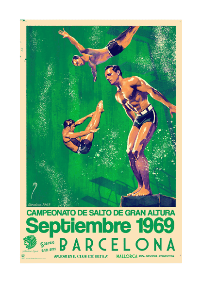 Campeonato de Salto 1969, Barcelona. [Green]