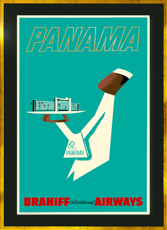 Panama, Braniff International Airways, 1960s [El Panama Hilton].