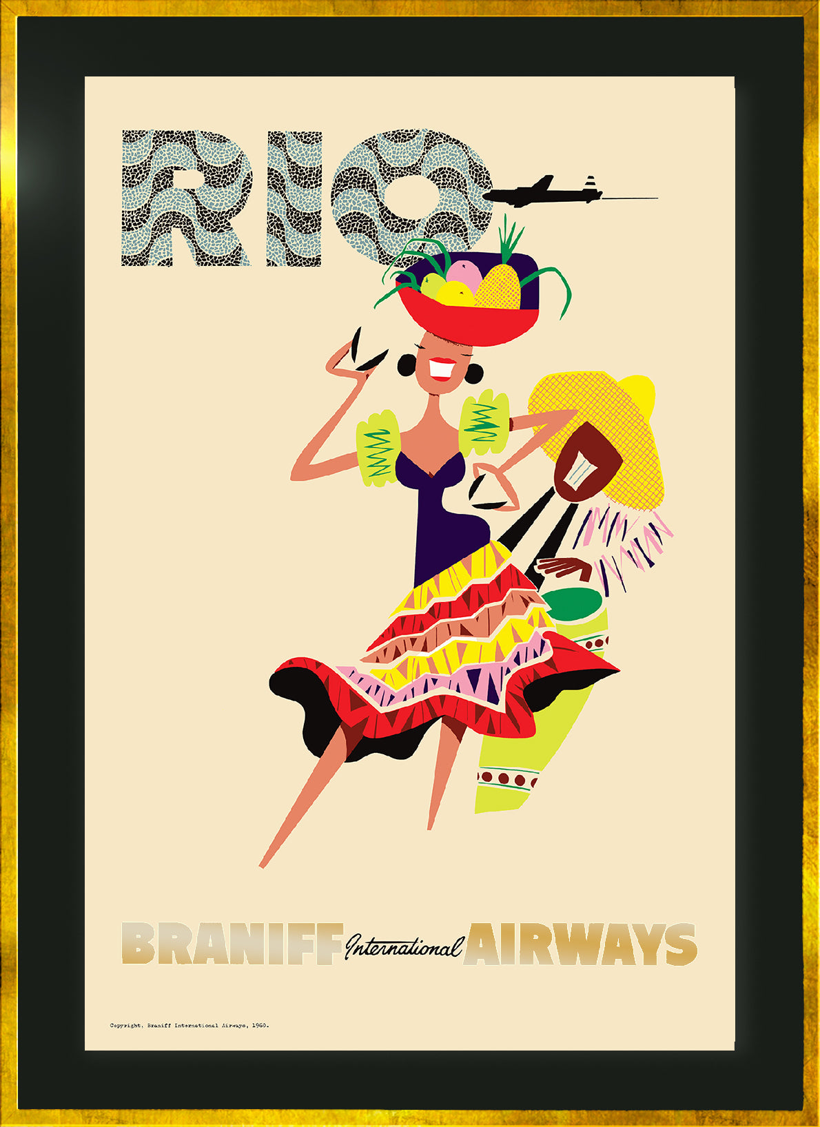 Rio, Braniff International Airways [Samba].