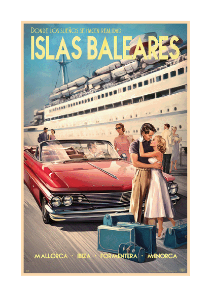 Crucero Por Las Islas Baleares, 1960s.