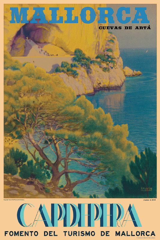 Cuevas De Artá, Capdepera, Mallorca, 1930s.