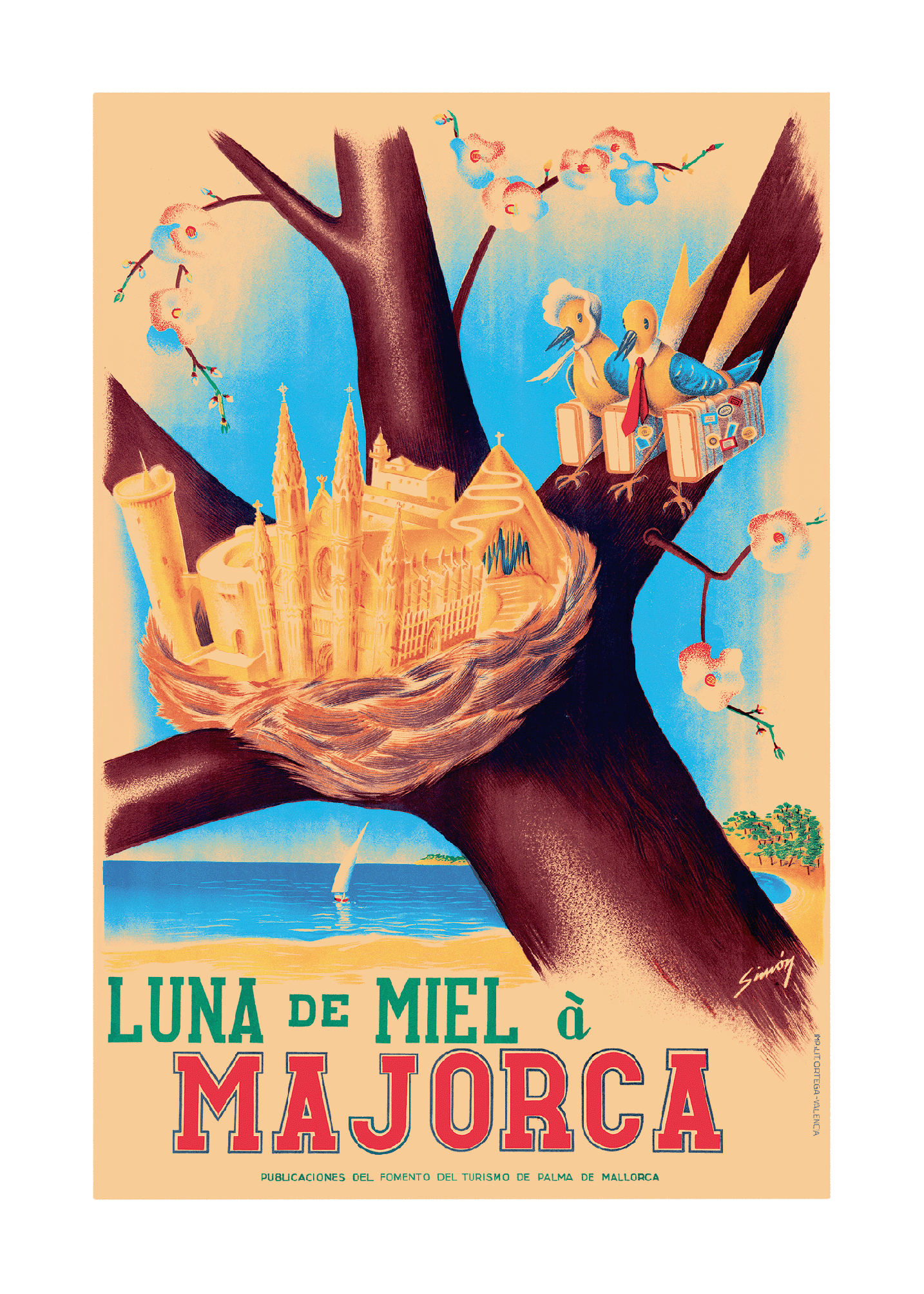Luna De Miel En Mallorca, 1949.