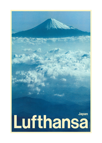 Lufthansa, Japan [Mount Fuji]