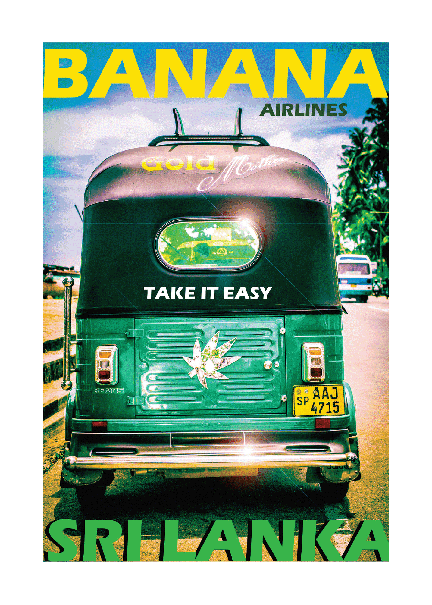 Tuk Tuk Law , Banana Airlines 'A', 1990s.