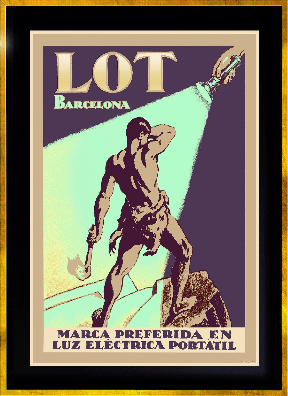Lot, Luz Eléctrica Portátil, Barcelona, 1930s.