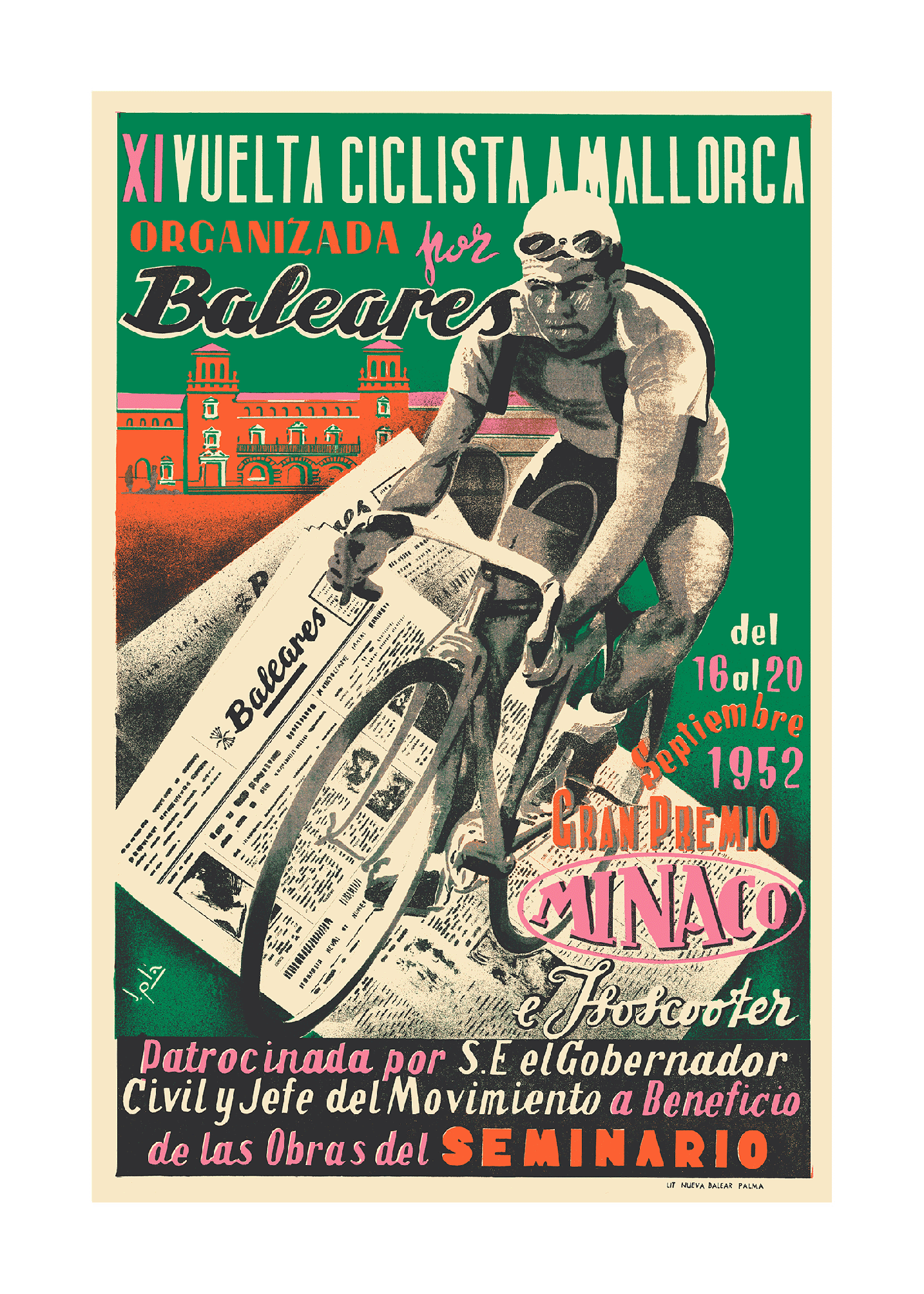 XI Vuelta Ciclista a Mallorca, 1952.