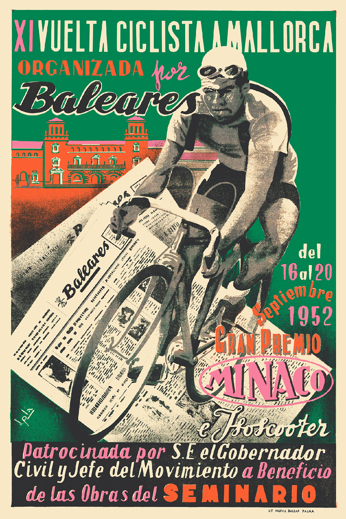 XI Vuelta Ciclista a Mallorca, 1952.