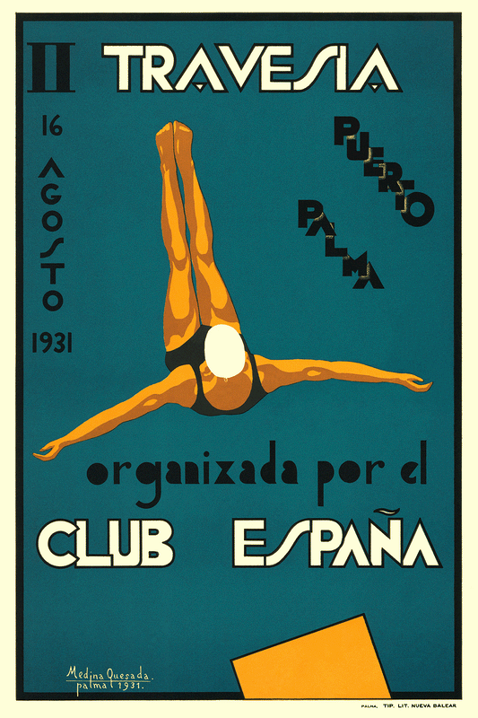 II Travesia Club España, Palma de Mallorca, 1931.