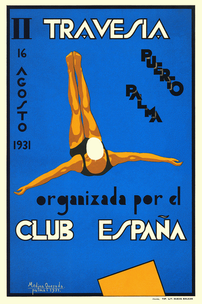 II Travesia Club España, Palma de Mallorca, 1931.
