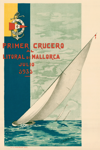 Primer Crucero al Litoral de Mallorca, 1933.