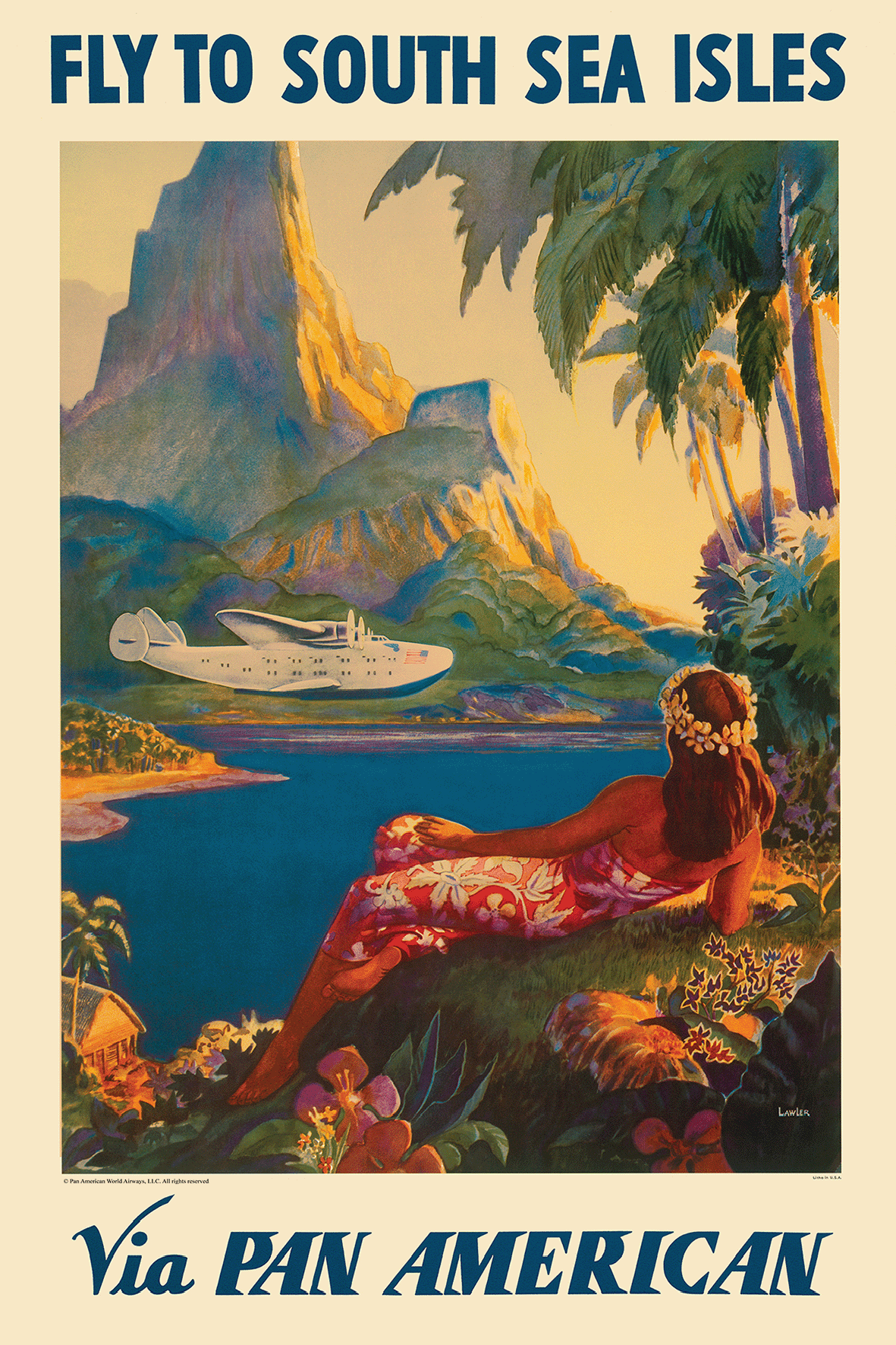 South Sea Isles, Pan American, c.1938 [China Clipper].