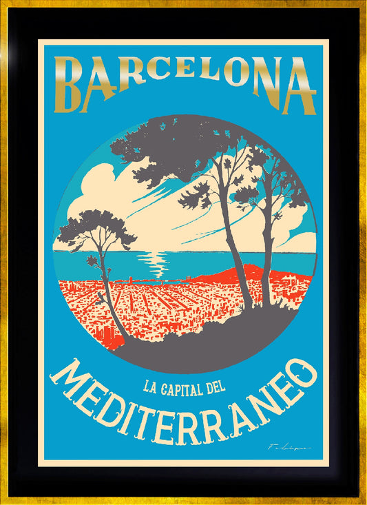 La Capital del Mediterraneo, Barcelona, 1930s.
